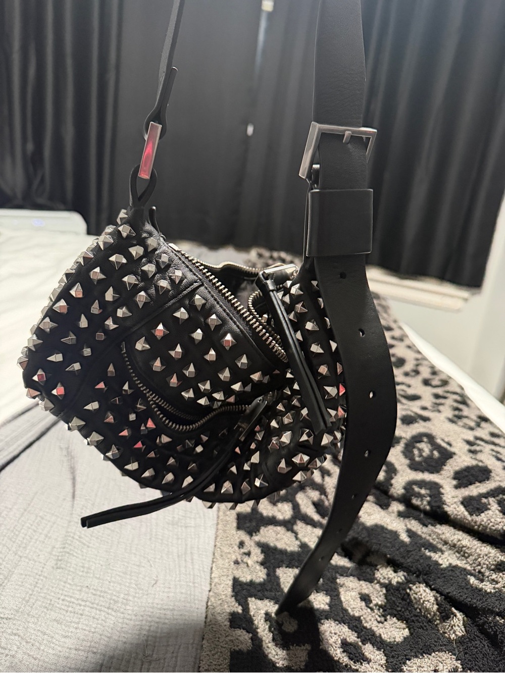 All saints Studded vela Bag - Picture 4 of 8